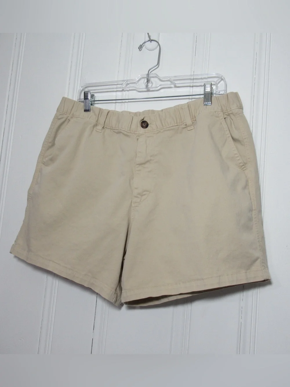 Bearbottom Men’s Tan Stretch Short Size XL 5.5 Inseam Neutral